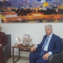 د. مجدلاني: يطلع ممثلة سويسرا على اخر المستجدات السياسية