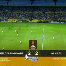 ملخص نتيجة مباراة الهلال السوداني وماميلودي صن داونز اليوم