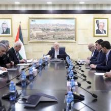 د. مصطفى يترأس اجتماعا لتحسين وتطوير عمل المعابر الفلسطينية وحوكمتها