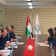 الوزيرة شاهين تلتقي رئيس التجمع الدولي للكتّاب في روسيا وتبحث التعاون المشترك