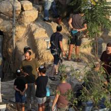 مستوطنون يقتحمون خربة سروج غرب جنين