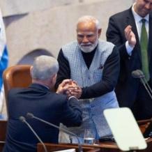 رئيس الوزراء الهندي يؤكد من الكنيست دعم بلاده لاسرائيل