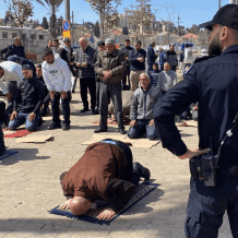 الاحتلال يغلق منطقة باب العامود في القدس