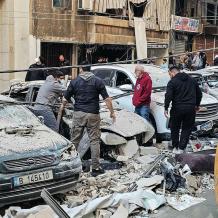 إنذارات إخلاء في ضاحية بيروت وغارات عنيفة جنوب وشرق لبنان