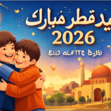 تهنئة عيد الفطر لإخوتي 2026