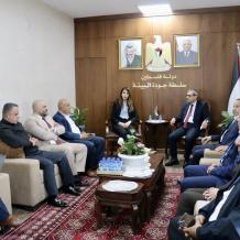 العطاري تبحث مع سمحان تعزيز السلامة والصحة المهنية وتوسيع التعاون البيئي في التدريب المهني