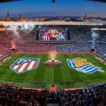 القنوات الناقلة لمباراة أتلتيكو مدريد وريال سوسيداد في نهائي كأس ملك إسبانيا 2026.. والناقل الوحيد مجاناً!