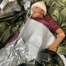 إصابة طفلة برصاص الاحتلال داخل مركز نزوح شمال غزة