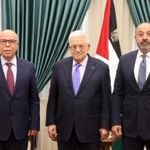 الرئيس عباس يستقبل رئيس مجلس القضاء الأعلى والنائب العام