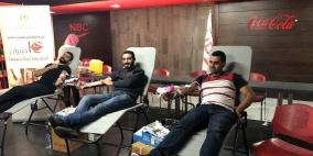 شركة المشروبات الوطنية تنظّم لموظفيها يوما للتبرع الدم بالتعاون مع بنك الدم المركزي
