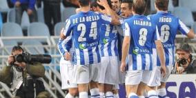 ريال سوسييداد يتصدر الليغا