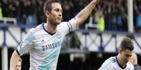 ثنائية لامبارد تعيد تشلسي إلى المركز الثالث