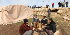 الاحتلال يهدم خيمة 'صمود الزيتون' في شعفاط للمرة الثانية