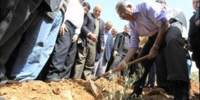 رئيس الوزراء يشارك أهالي قرية الجديرة زراعة أشجار الزيتون