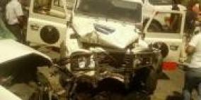 إصابة ثلاثة من مرافقي رئيس الوزراء بحادث سير في بيت لحم