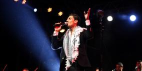 بالصور : تغطية خاصة لراية لنجم فلسطين محمد عساف في رام الله