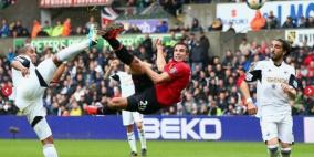 يونايتد يبدأ مشواره مع مويز بفوز كبير على سوانزي