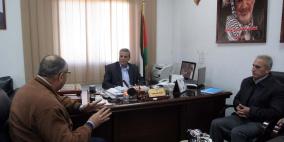 قلقيلية: المحافظ يناقش مع الهيدرولوجيين تنفيذ مشاريع تتعلق بقطاع المياه واستصلاح الأراضي