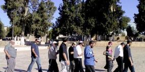 توتر في الأقصى عقب اقتحام المستوطنين