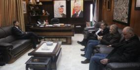 الشكعة يستقبل القنصل العام الفرنسي