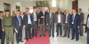 محافظ طولكرم يستقبل قادة الأجهزة الأمنية ومستشار الرئيس لشؤون المحافظات