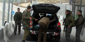 اعتقال مواطن وازمة مرورية على حاجز الكونتينر