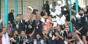 اتحاد الشجاعية يٌتوج بطلا لكأس غزة ويحقق ثنائية تاريخية