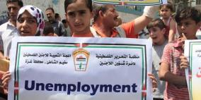 احتجاج شعبي أمام مقرات الأونروا بغزة رفضاً لتقليصاتها الأخيرة