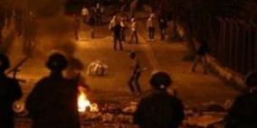 إصابة مواطنة وحفيدتها الرضيعة بالاختناق بالغاز المدمع في قلقيلية