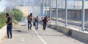 مسيرات غضب ومواجهات مساندة لهبة القدس شمال غزة