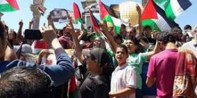 مُصلون ينظمون وقفة في الأقصى تطالب بتحقيق الوحدة