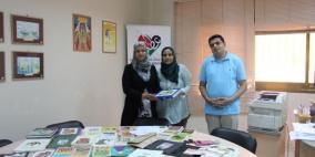 عطاء فلسطين تهدي كتب وقصص متنوعة للأطفال الى مجلس العالمي للكتب اليافعين