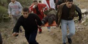 إصابة شاب بجروح في مواجهات شرق غزة