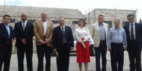 وفد من القنصلية التركية يزور شركة كهرباء القدس