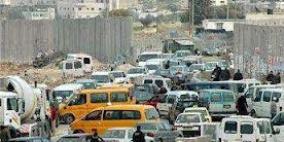 اغلاق معبر قلنديا يؤدي لأزمة خانقة