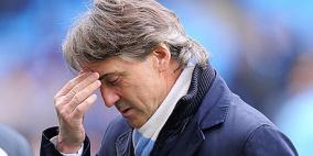 مانشيني: الخسارة امام يوفنتوس جاءت قاسية جدا