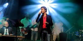 بالصور : حفل أحمد جمال في رام الله