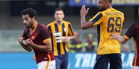روما يفتتح الدوري الإيطالي بتعادل مخيب مع فيرونا