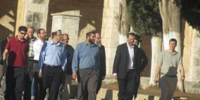 مستوطنون يقتحمون الأقصى برفقة نائب رئيس الكنيست