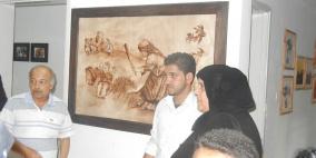 فنانون من غزة يرسمون ماضي الوطن للمستقبل