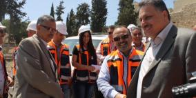 محافظ سلفيت يستقبل وزير الاشغال العامة والاسكان