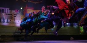 عرض لفرقة "اوف" الاستعراضية  في ثاني أيام مهرجان بيرزيت