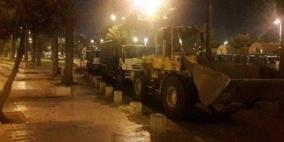 الاحتلال يهدم مُصلى قرب باب العامود وسط القدس