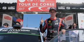 البلجيكي نيفيل يتوج بلقب رالي فرنسا