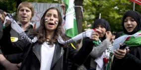 استمرار الحملات الدولية التضامنية مع غزة