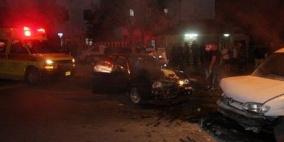 إصابة سبعة مواطنين بحادثي سير منفصلين في جنين وجبع