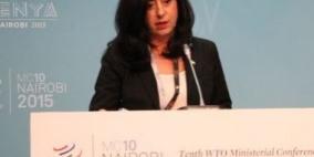 عودة: فلسطين ملتزمة بالعديد من قواعد التجارة الدولية