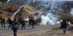 الاحتلال يقمع مسيرة المعصرة السلمية المناهضة للاستيطان