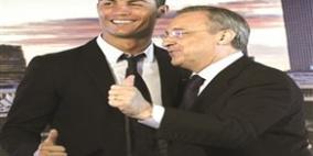 بلاتر يعتذر لرونالدو وريال مدريد