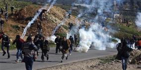 تجدد المواجهات مع قوات الاحتلال في الخضر وإصابة افراد عائلتين بالغاز